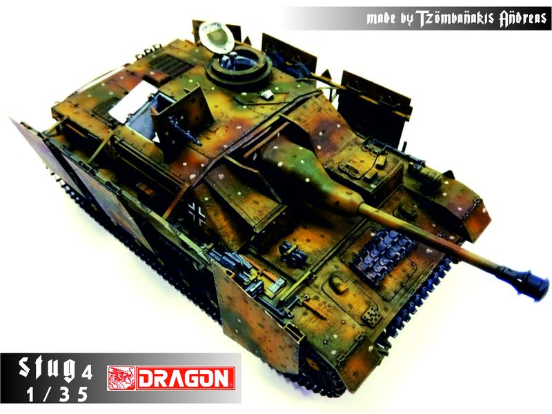 Stug4 (German ww2 tank) 1/35 Dragon